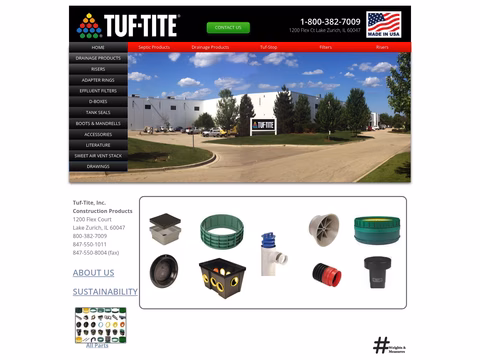 Tuf-Tite-Corporation Homepage 1440px