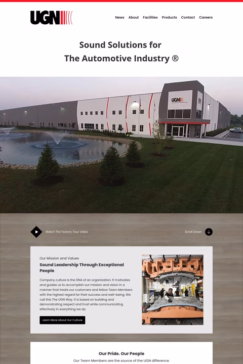 Ugn-Inc Homepage 1440px