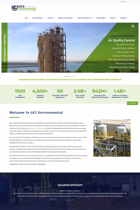 United-Conveyor-Corporation Homepage 1440px