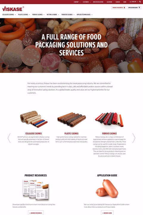 Viskase-Companies Homepage 1440px