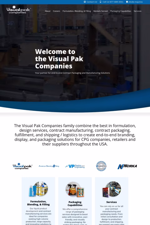 Visual-Pak-Companies Homepage 1440px