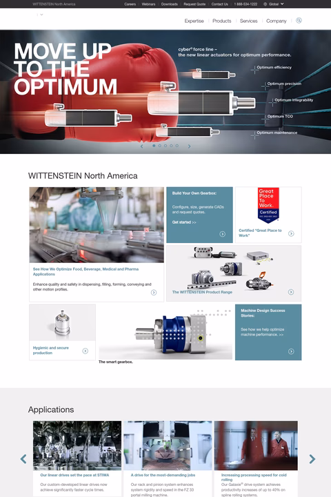 Wittenstein-Inc Homepage 1440px