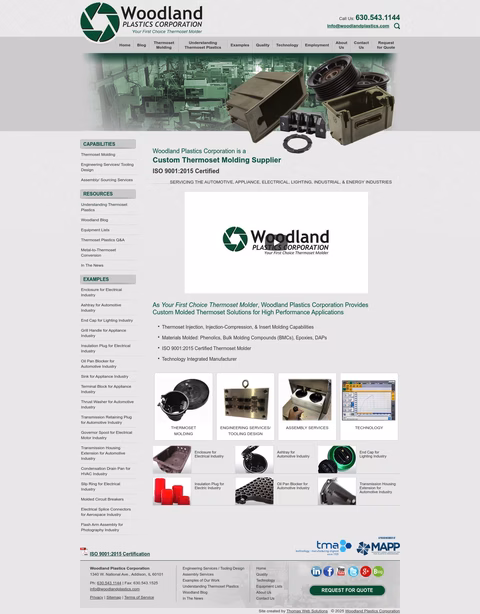 Woodland-Plastics Homepage 1440px
