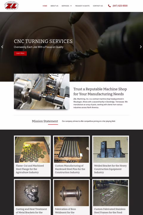 Z-L-Machining Homepage 1440px