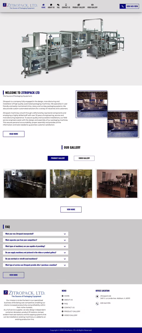 Zitropack-Ltd Homepage 1440px