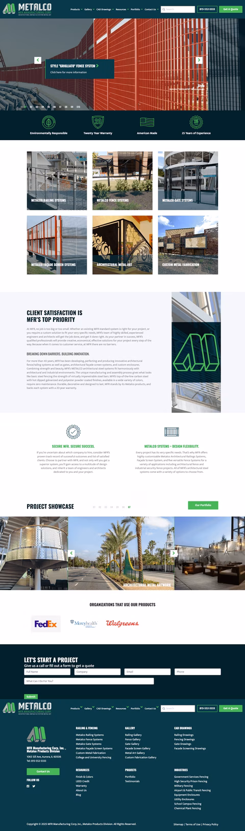 Mfrcorp com custom screenshot min