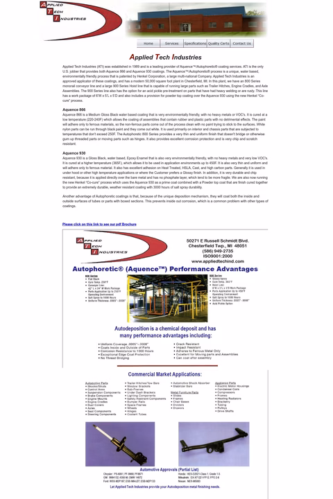 Applied-Tech-Industries Homepage 1440px