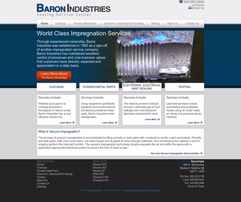 Baron-Industries Homepage 1440px