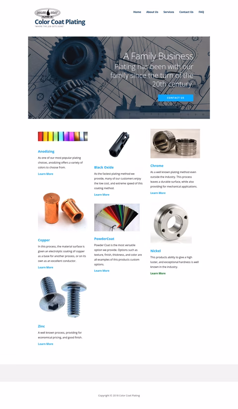 Color-Coat-Plating Homepage 1440px