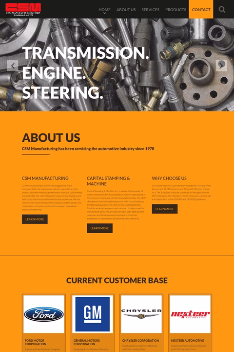 Csm-Manufacturing Homepage 1440px