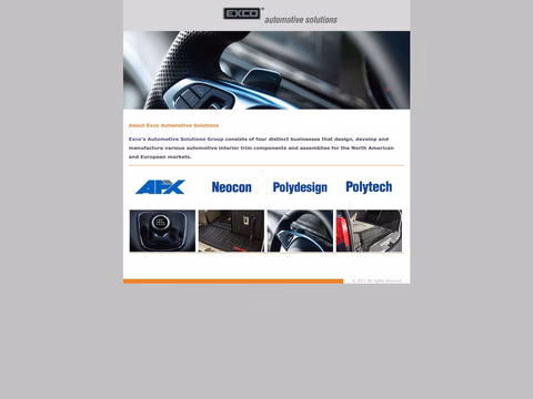 Exco-Automotive-Solutions Homepage 1440px