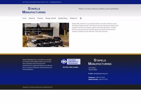 Stapels-Manufacturing Homepage 1440px