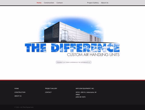 Air-Flow-Equipment Homepage 1440px