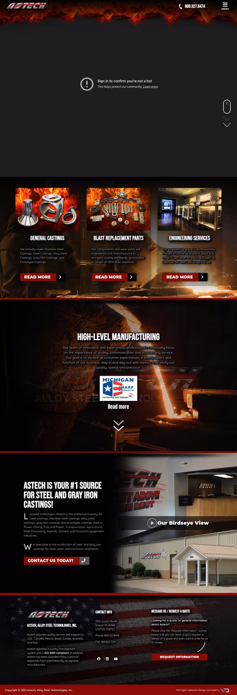 Astech-Inc Homepage 1440px