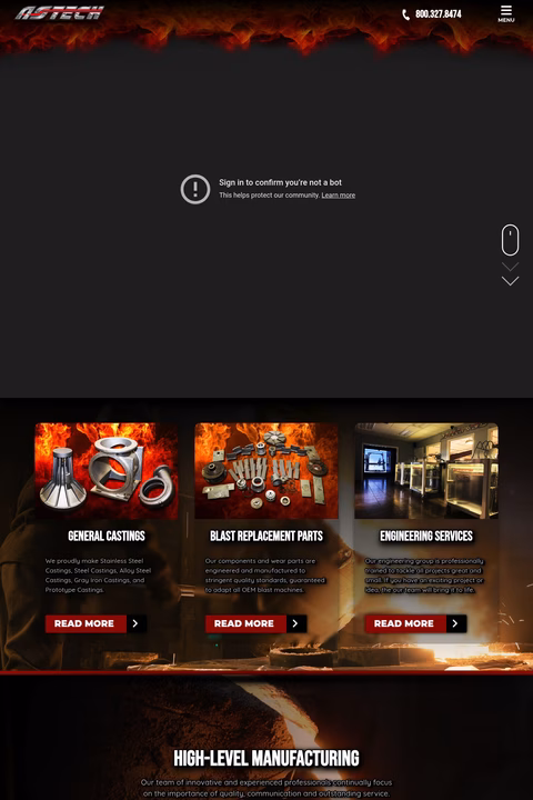 Astech-Inc Homepage 1440px