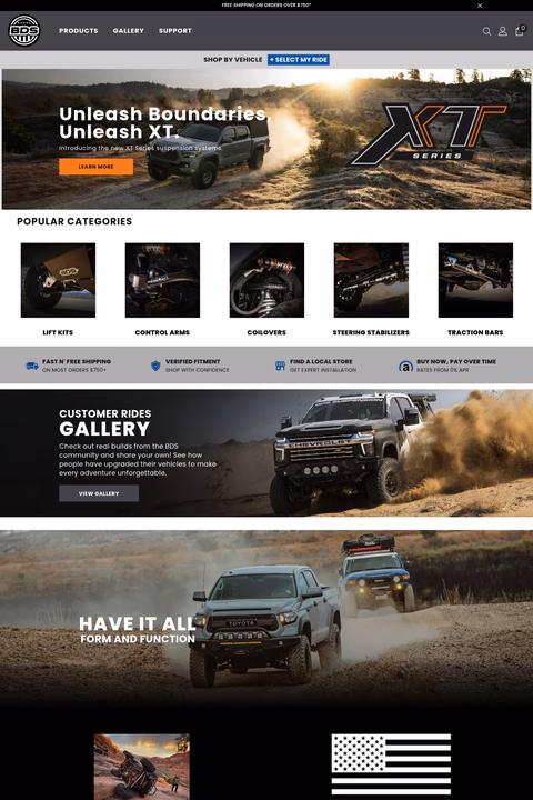 Bds-Suspension Homepage 1440px