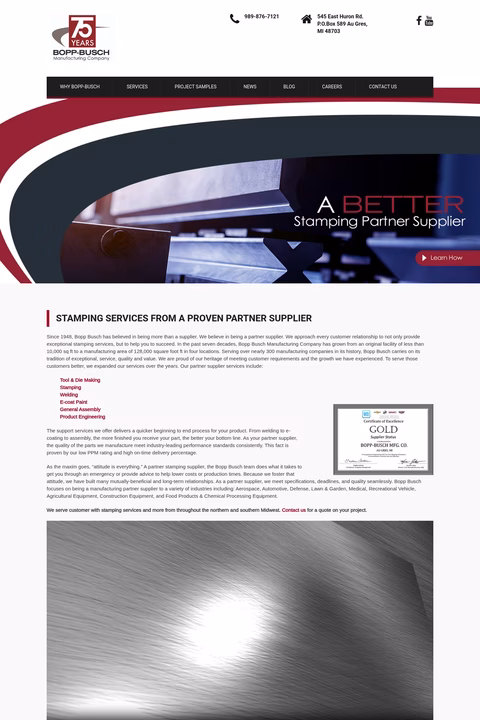 Bopp-Busch-Manufacturing-Co Homepage 1440px