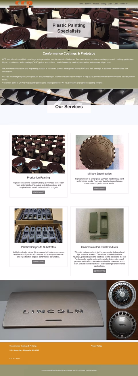 Conformance-Coatings Homepage 1440px