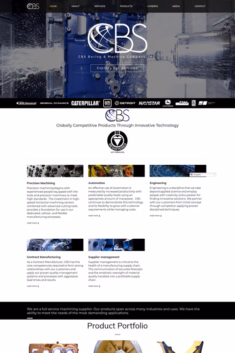 Cbs-Boring-Machine-Co Homepage 1440px