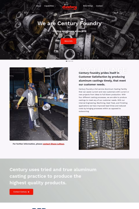 Century-Foundry Homepage 1440px