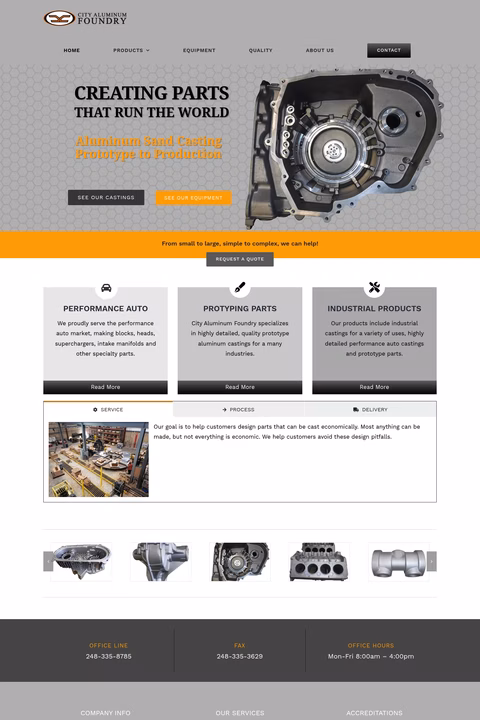 City-Aluminum-Foundry Homepage 1440px