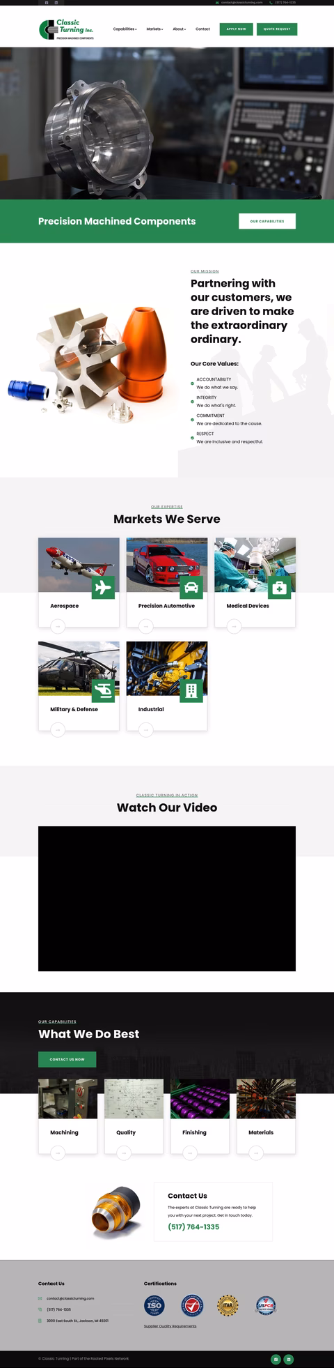 Classic-Turning Homepage 1440px