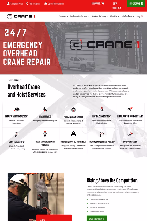 Crane-1-Services Homepage 1440px