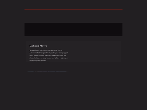 Detroit-Automotive-Technologies Homepage 1440px