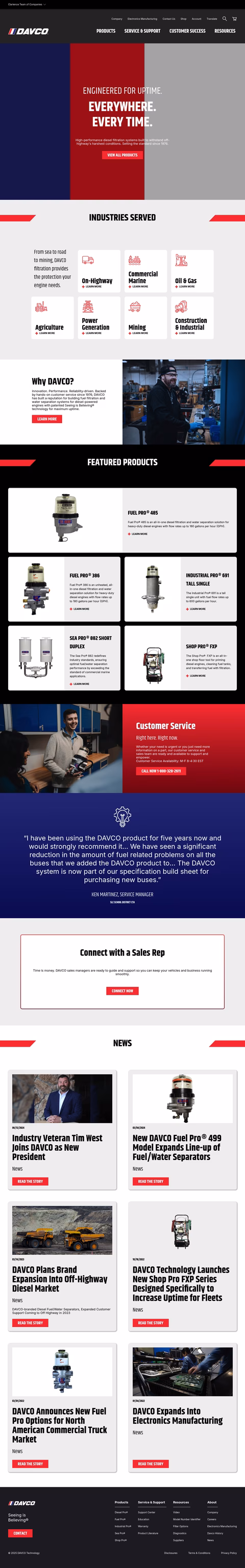 Davco-Technology Homepage 1440px