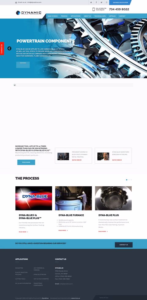 Dynamic-Metal-Treating Homepage 1440px