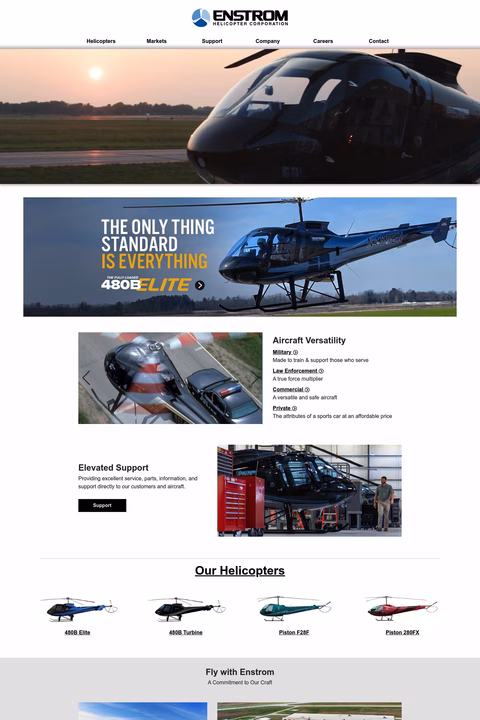 Enstrom-Helicopter-Corporation Homepage 1440px