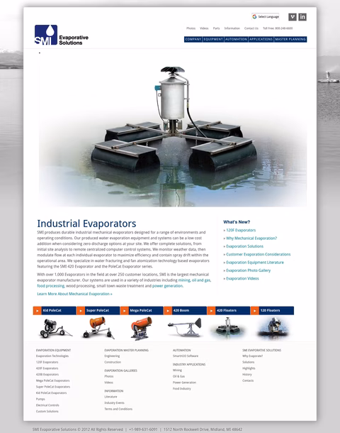 Smi-Evaporative-Solutions Homepage 1440px