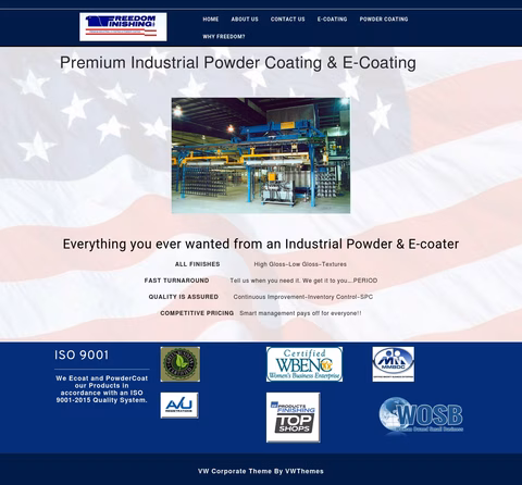 Freedom-Finishing Wordpress/ 1440px