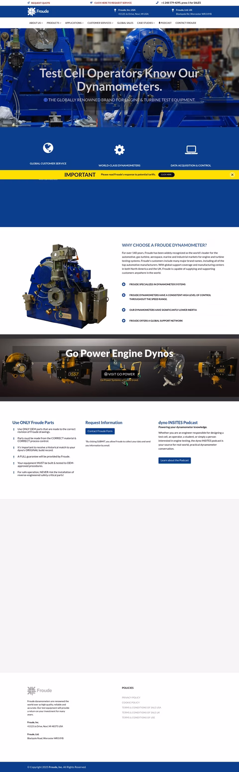 Froude-Dynamometers Homepage 1440px