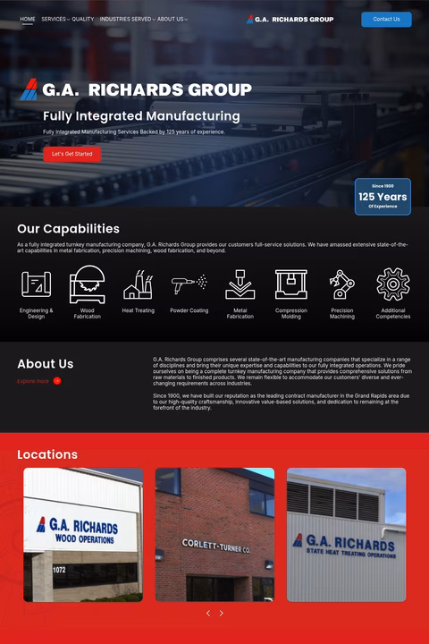 G-A-Richards-Company Homepage 1440px