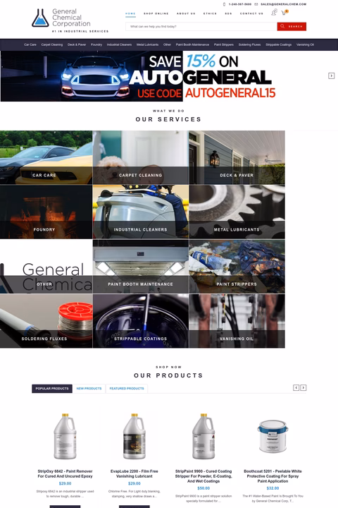 General-Chemical-Corporation Homepage 1440px