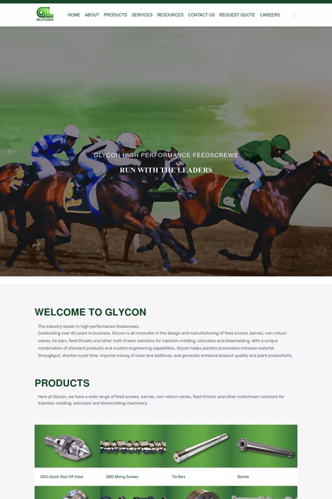 Glycon Homepage 1440px