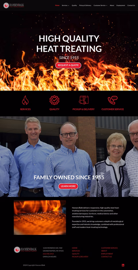 Hansen-Balk-Steel-Treating Homepage 1440px