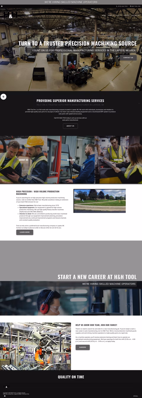 H-H-Tools Homepage 1440px