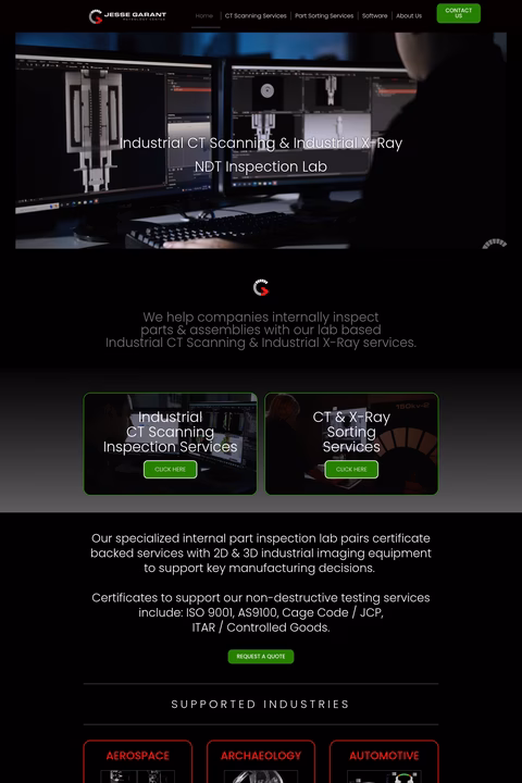 Jesse-Garant-Metrology-Center Homepage 1440px