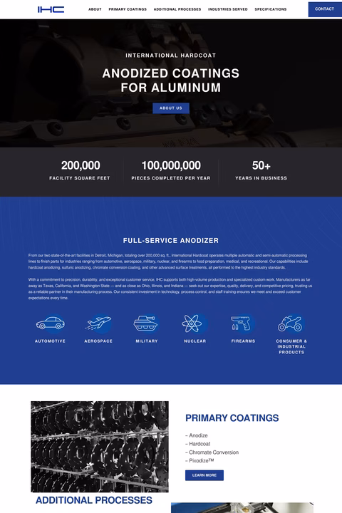 International-Hardcoat Homepage 1440px