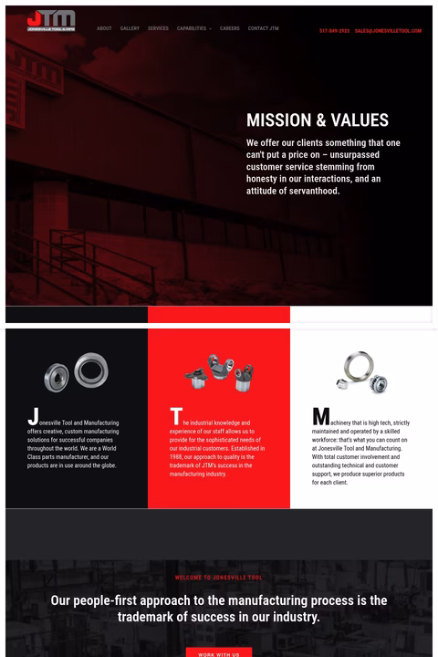 Jonesville-Tool-Manufacturing Homepage 1440px