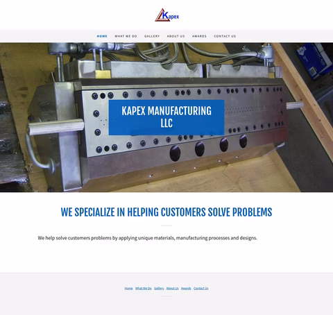 Kapex-Manufacturing Homepage 1440px