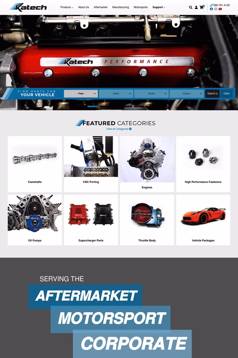 Katech Homepage 1440px