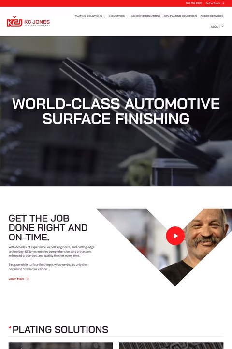Kc-Jones-Plating-Company Homepage 1440px