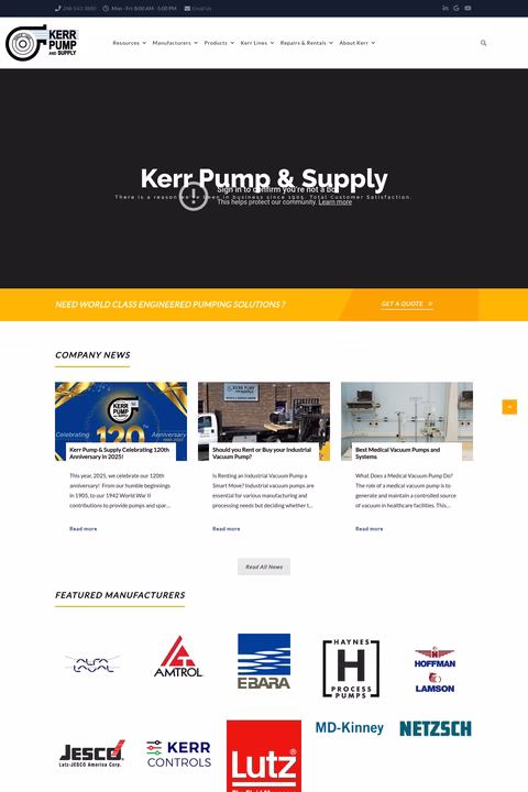Kerr-Pump-Supply Homepage 1440px