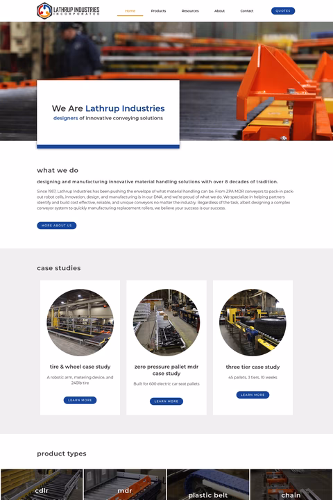 Lathrup-Industries Homepage 1440px
