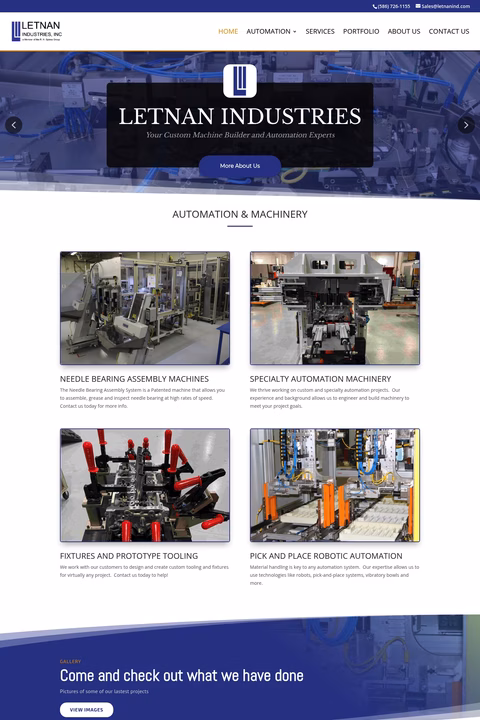 Letnan-Industries Homepage 1440px