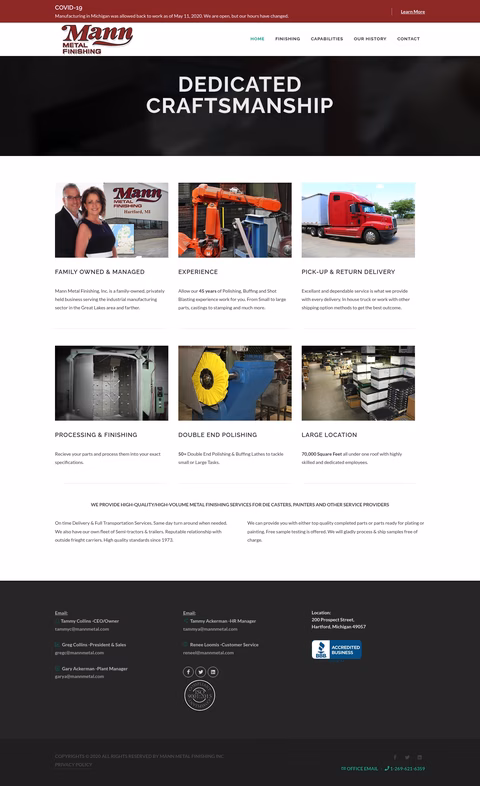 Mann-Metal-Finishing Homepage 1440px