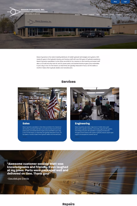 Mason-Dynamics Homepage 1440px